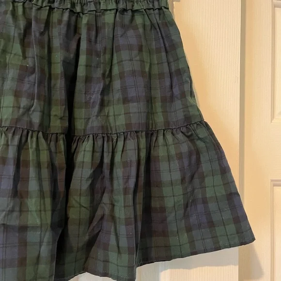 J Crew Crewcuts size L holiday plaid skirt - Picture 3 of 7